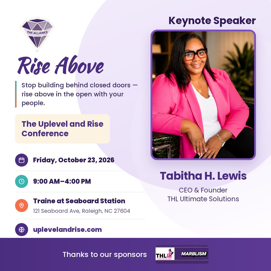 Uplevel & Rise Conference 2026, keynote speaker Tabitha Lewis